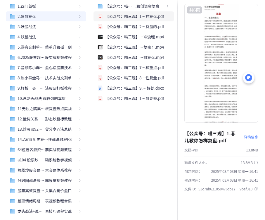 怎样复盘？？-金光福宝